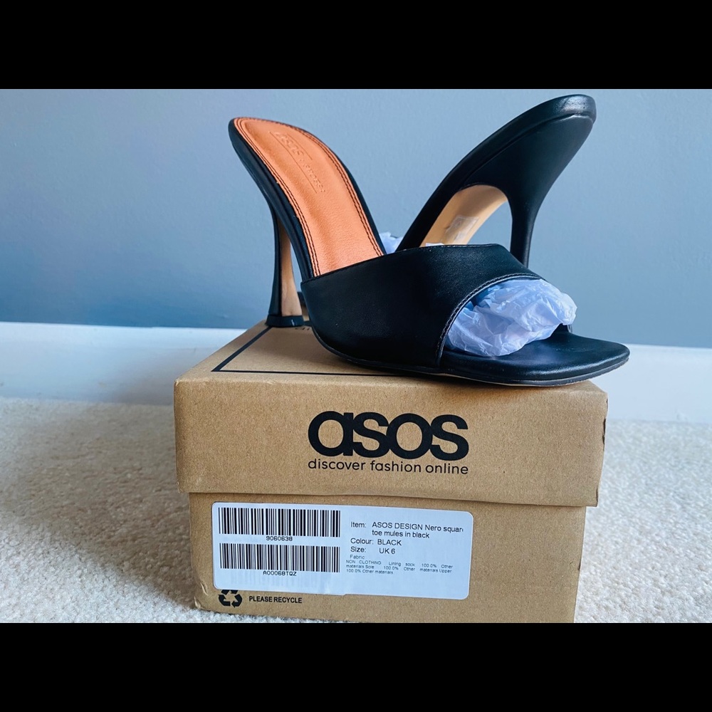 Asos Black Sandals